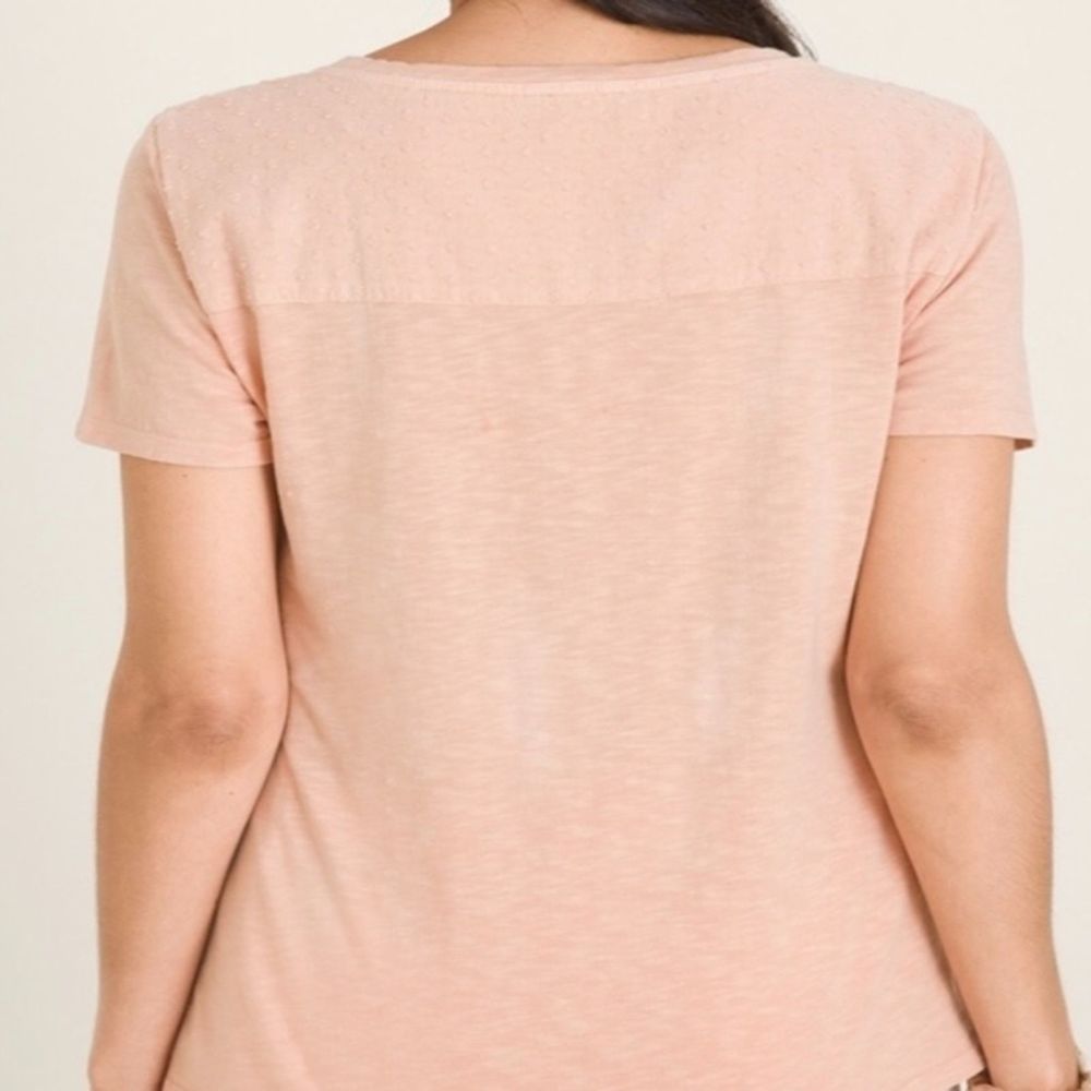 Chico's Embroidered Panel Tee - Picture 10 of 11